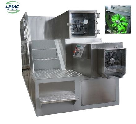 5.5 7.5 KW デュプレックスシングルワーム精製器 トイレットソープの生産のための石けん製造機